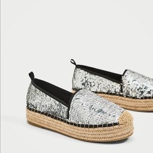 Sequin espadrilles